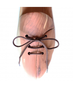 Lacci scarpe tondi in cotone cerato da 2,2 mm neri per scarpe classiche | Prestige Shoe Laces