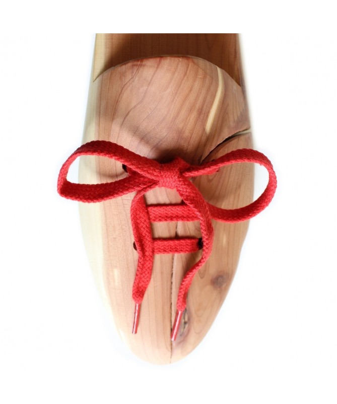 Lacci per scarpe sportive, colore rosso | Prestige Shoe Laces