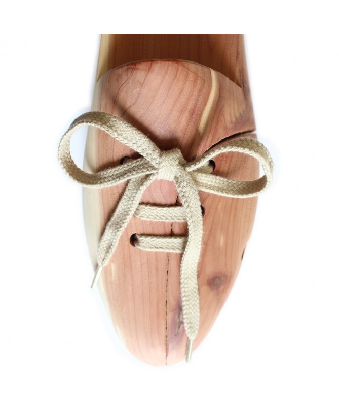 Lacci per scarpe sportive, colore champignon | Prestige Shoe Laces
