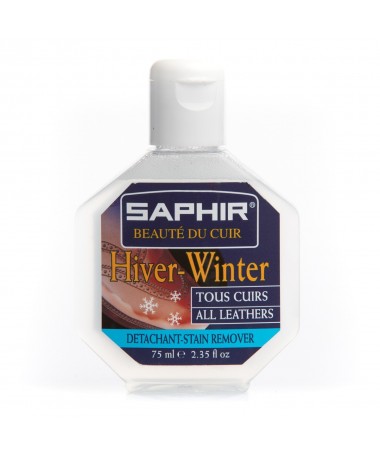 Smacchiatore neutro per scarpe in pelle liscia, rimuove macchie di neve e pioggia | Saphir Hiver Winter