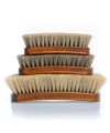 Spazzola da scarpe in crine di cavallo chiara per lucidare le scarpe in pelle | Prestige Horse Hair Brush